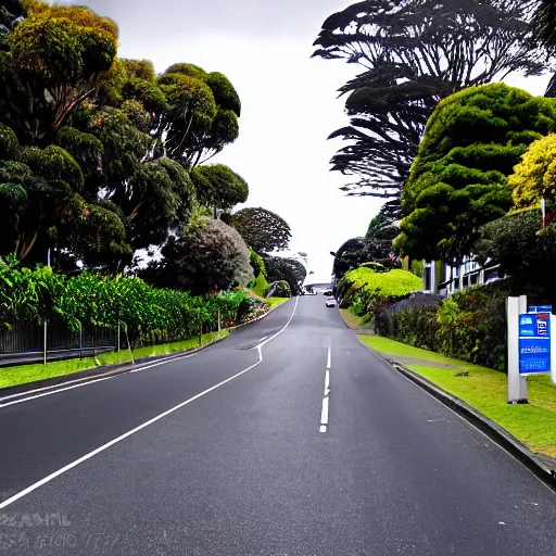 Image similar to a photograph of parnell road in auckland new zealand