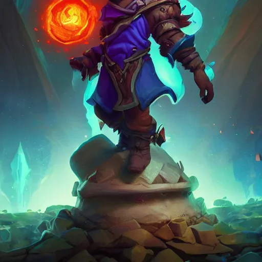 Image similar to arcane style gnomish grenade, bright art masterpiece artstation. 8k, sharp high quality artwork in style of Jose Daniel Cabrera Pena and Greg Rutkowski, concept art by Tooth Wu, blizzard warcraft artwork, hearthstone card game artwork, exploding, grenade explosion