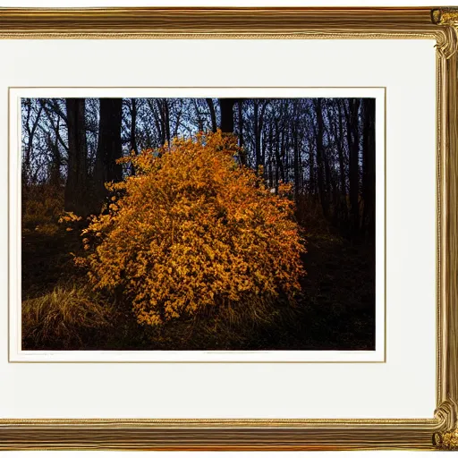 Prompt: a symmetrical and detailed gold metal crown forgotten abandoned, autumn dawn, by Andrew Wyeth and Matt Emmett, ligne claire, 4k, featured on 500px