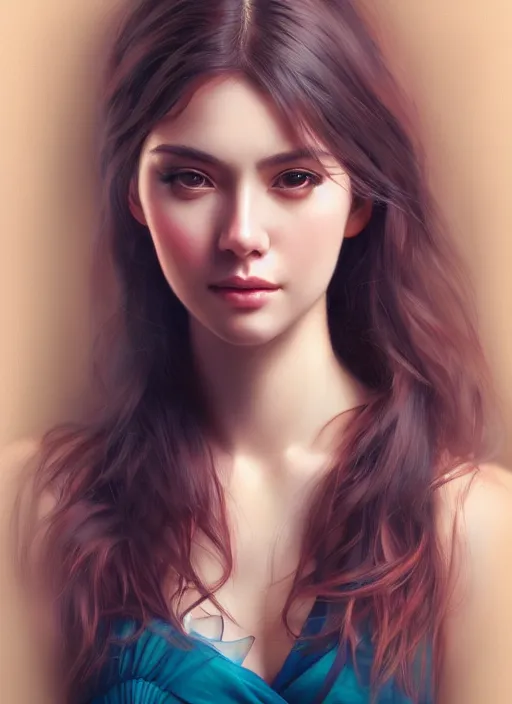 Image similar to photo of a gorgeous young woman in the style of stefan kostic, realistic, professionally, professionally color graded, half body shot, sharp focus, 8 k high definition, insanely detailed, intricate, elegant, art by stanley lau and artgerm