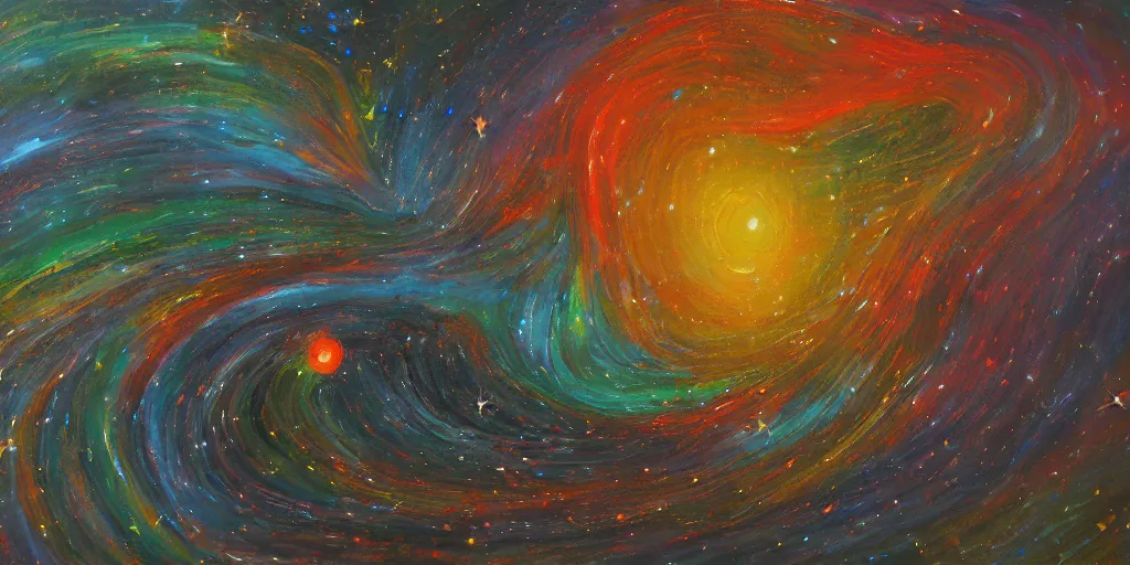 Image similar to detailed painting of the singularity