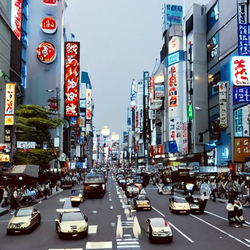 Image similar to the busy city of japan