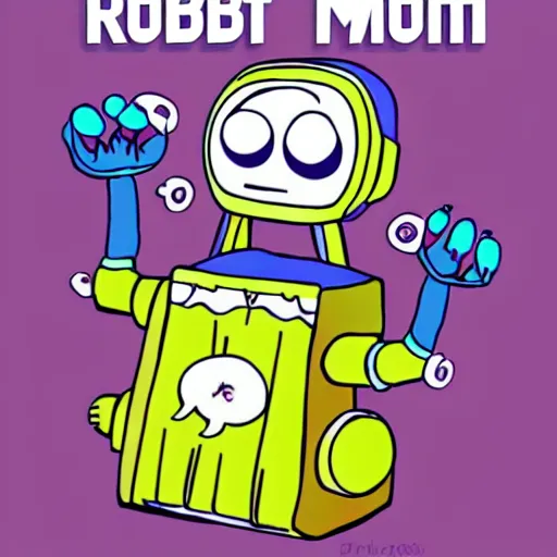 Image similar to robot mom