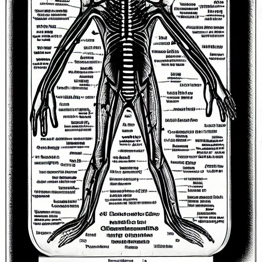 Image similar to medical diagram of an alien disease