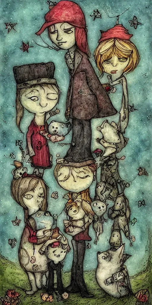 Image similar to a mother's day scene by alexander jansson