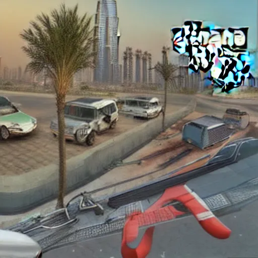 Image similar to gta : dubai