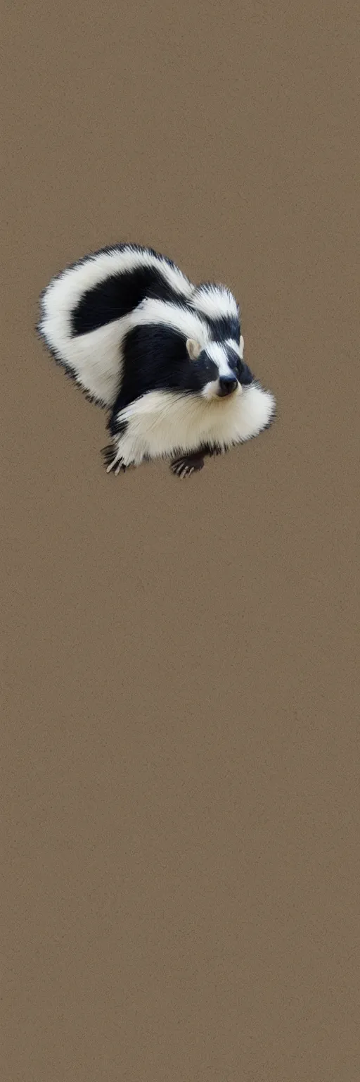 Prompt: Smooth Vellum Skunk Vellum 4k HD Texture