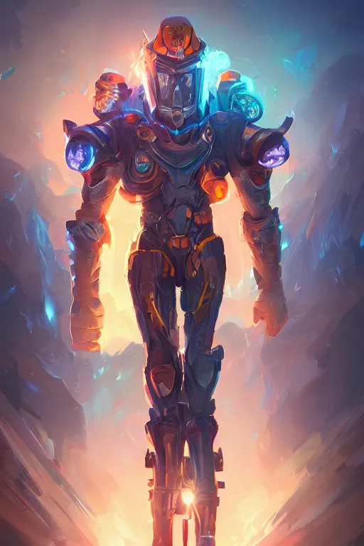 Image similar to a hero portrait of construction truck transformer person league of legends wild rift hero champions arcane magic digital painting bioluminance alena aenami artworks in 4 k design by lois van baarle by sung choi by john kirby artgerm style pascal blanche and magali villeneuve sci - fi steampunk construction transformer