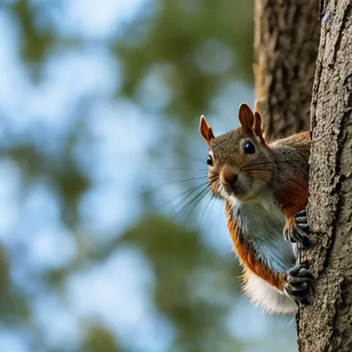 Prompt: squirrel in cercedilla