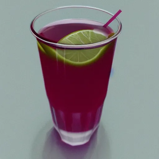 Prompt: photorealistic dreamy drink