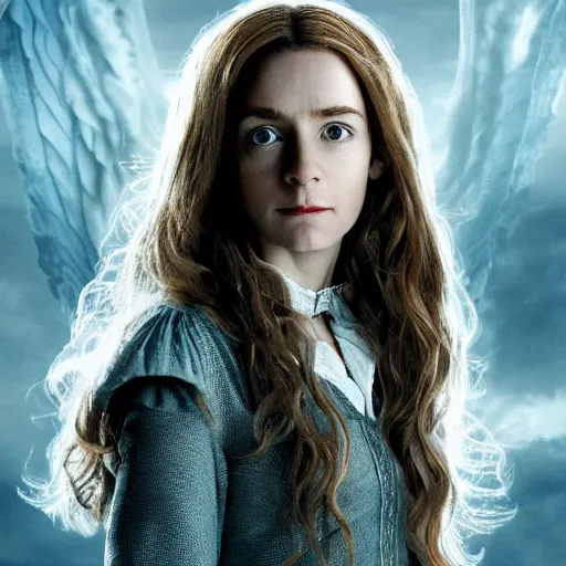 Prompt: hermione granger as galadriel