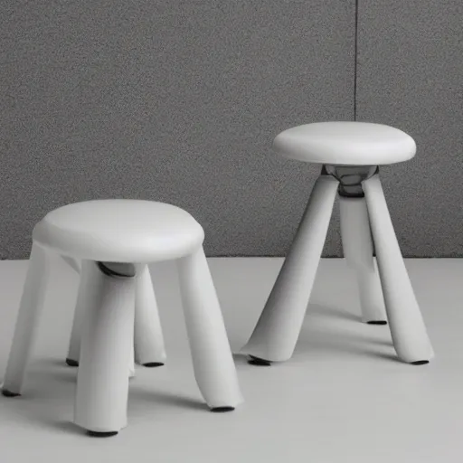 Image similar to the refractiom stool by tadao ando