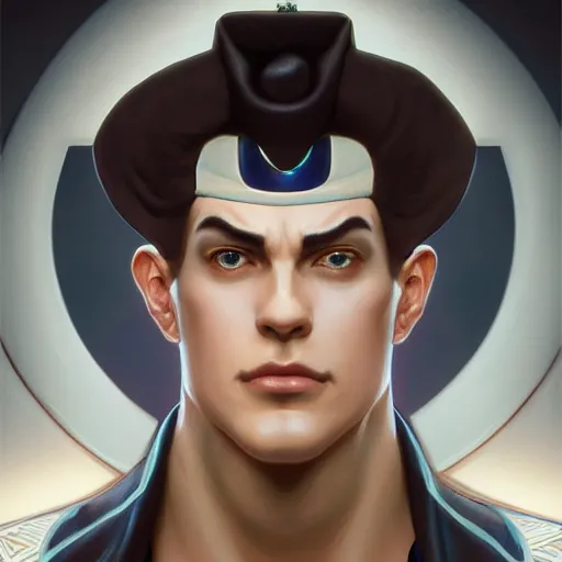 Prompt: symmetry!! portrait of jotaro kujo, global illumination!! intricate, elegant, highly detailed, digital painting, artstation, concept art, smooth, sharp focus, illustration, art by artgerm and greg rutkowski and alphonse mucha