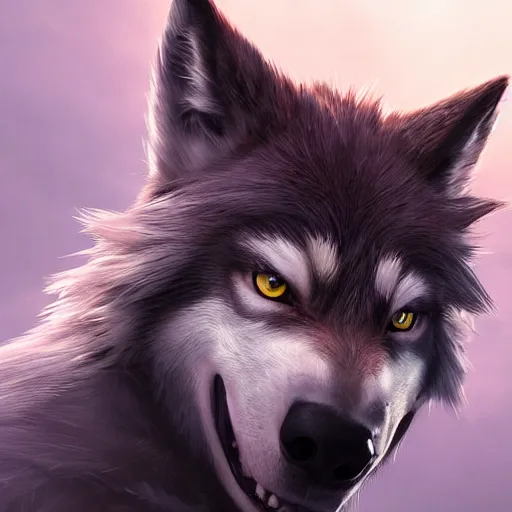 Image similar to photo realistic image of sora from kingdom hearts as a wolf, stunning 3 d render inspired art by istvan sandorfi and greg rutkowski, perfect facial symmetry, realistic, highly detailed attributes and atmosphere, dim volumetric cinematic lighting,