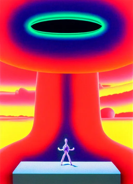 Prompt: inflated evangelion genesis by shusei nagaoka, kaws, david rudnick, airbrush on canvas, pastell colours, cell shaded, 8 k