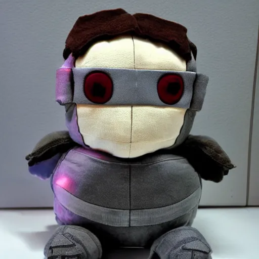 Image similar to locutus of borg as a plushie