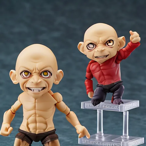 Prompt: gollum nendoroid