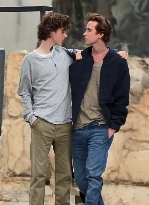 posing with timothee chalamet : r/StableDiffusion