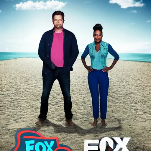 Prompt: promo photo from new Fox Show Beach Love