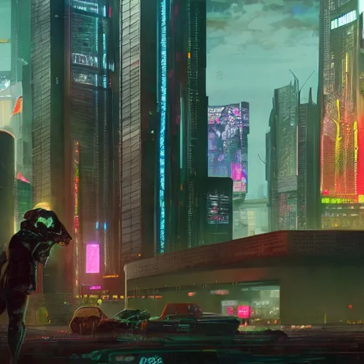 Image similar to cyberpunk sovengarde — height 7 2 0 — width 1 2 8 0