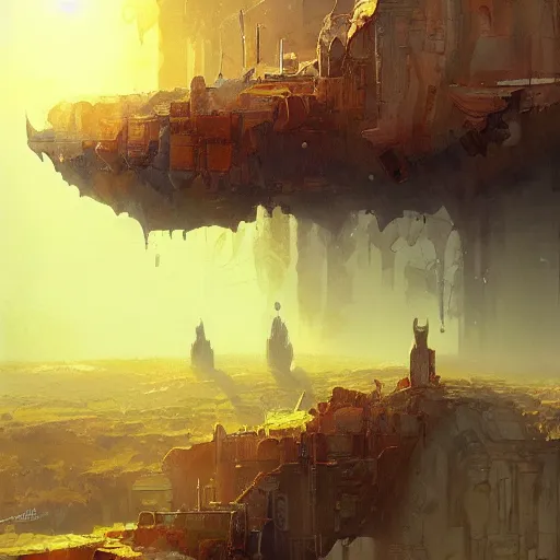 Image similar to a painting of the eyes of the sun by marc simonetti, dark fantasy art, high detail, trending on artstation