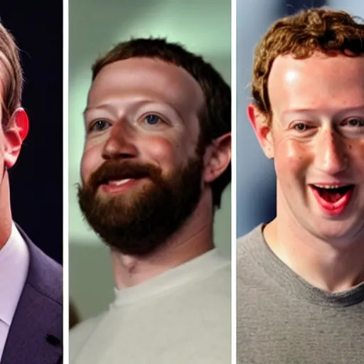 Image similar to mark zuckerberg with full beard