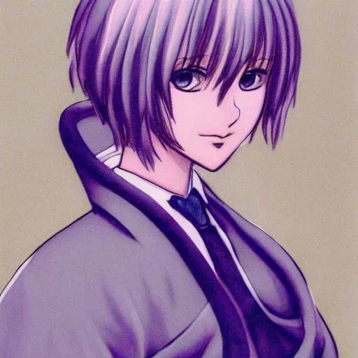 Prompt: portrait of arcueid brunestud from tsukihime, detailed concept art, intricate, beautiful