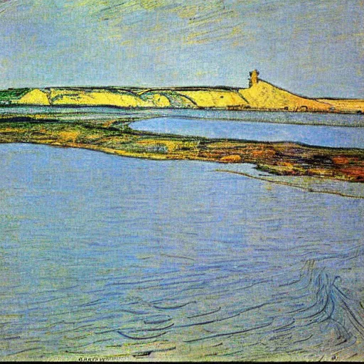 Prompt: cuckmere painted by toulouse - lautrec