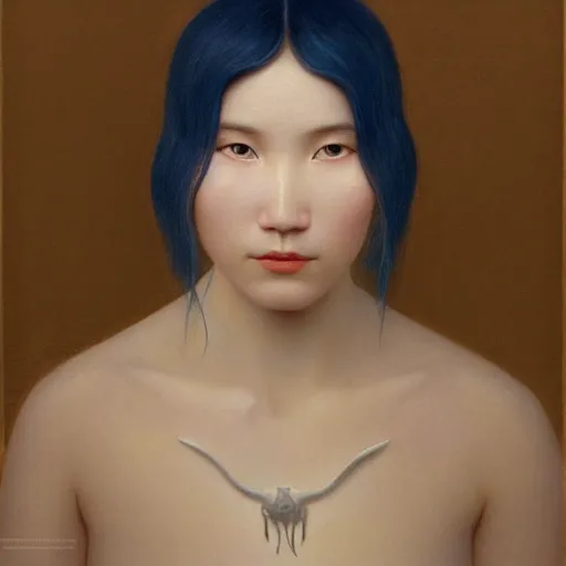 Image similar to a ultradetailed beautiful painting of a inuit european woman by hsiao ron cheng, ngai victo, nivanh chanthara jean delville wlop and dougherty patrick, trending on artstation, alaska, light sparkles, major arcana sky, sharp focus, soft light