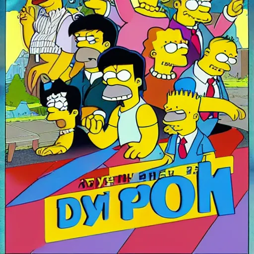 Image similar to simpsons, the anime series ( 1 9 9 0 )