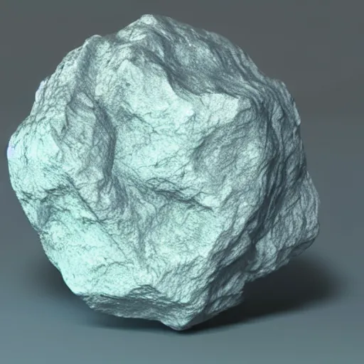 Image similar to new mineral discovered, cgsociety, octane render