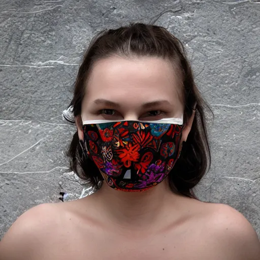 Prompt: mask obscura summer - n 9