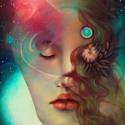 Image similar to Liminal space in outer space by Anna Dittmann