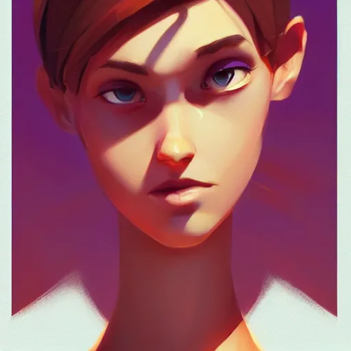 Image similar to face icon stylized minimalist 3 do interactive multiplayer, loftis, cory behance hd by jesper ejsing, by rhads, makoto shinkai and lois van baarle, ilya kuvshinov, rossdraws global illumination