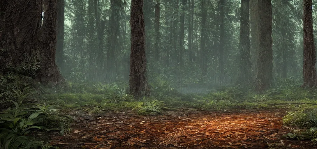 Prompt: A beautiful hyper realistic ultra detailed lifelike matte painting of a skinwalker transformation in a forest, unreal engine, deviantart, flickr, artstation, octane render, textured, colorful, extreme realistic detail, physically based rendering, pbr render, very detailed, volumetric lighting, detailed lighting, octane render, 4k, cinematic lighting, 8k resolution