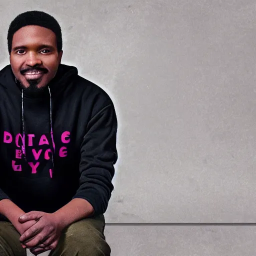 Prompt: destiny the streamer if he was black
