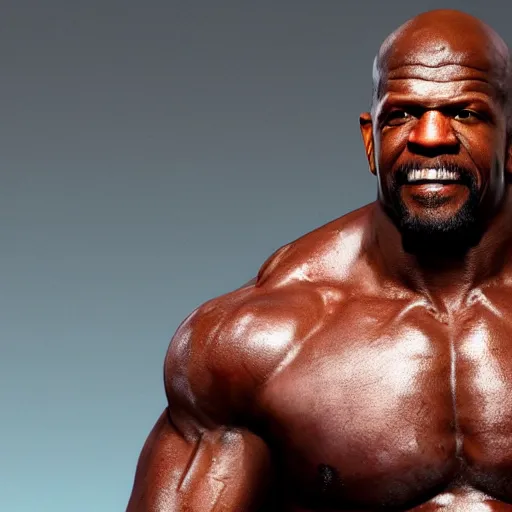 Image similar to Terry Crews if he was skinny, ultra realistic, 8k