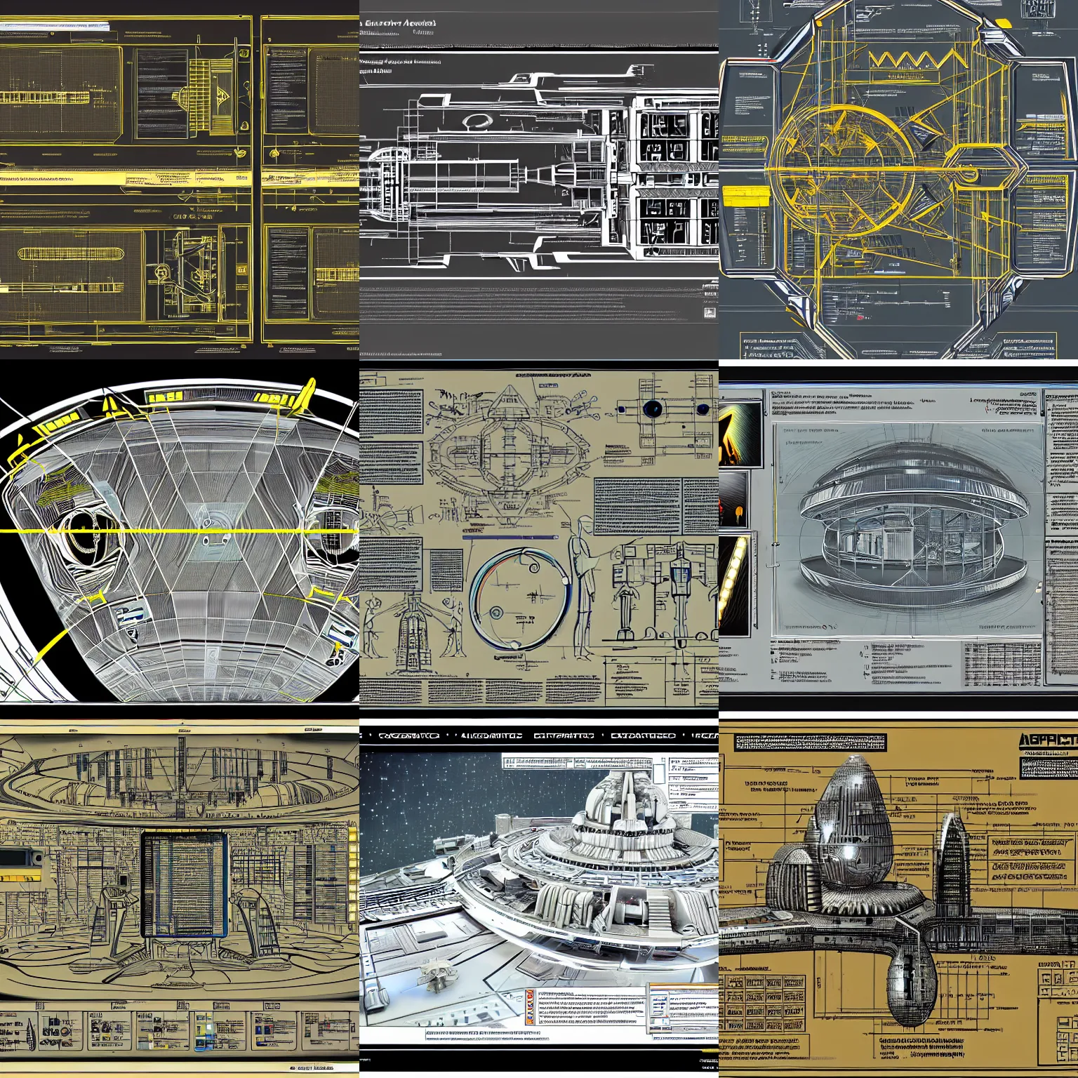 Prompt: 2 3 rd century scientific schematics for an automaton, hyperdetailed vector technical documents, callouts, archviz, legend