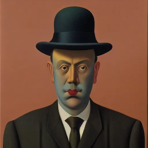 a portrait of a character, by rene magritte | Stable Diffusion | OpenArt