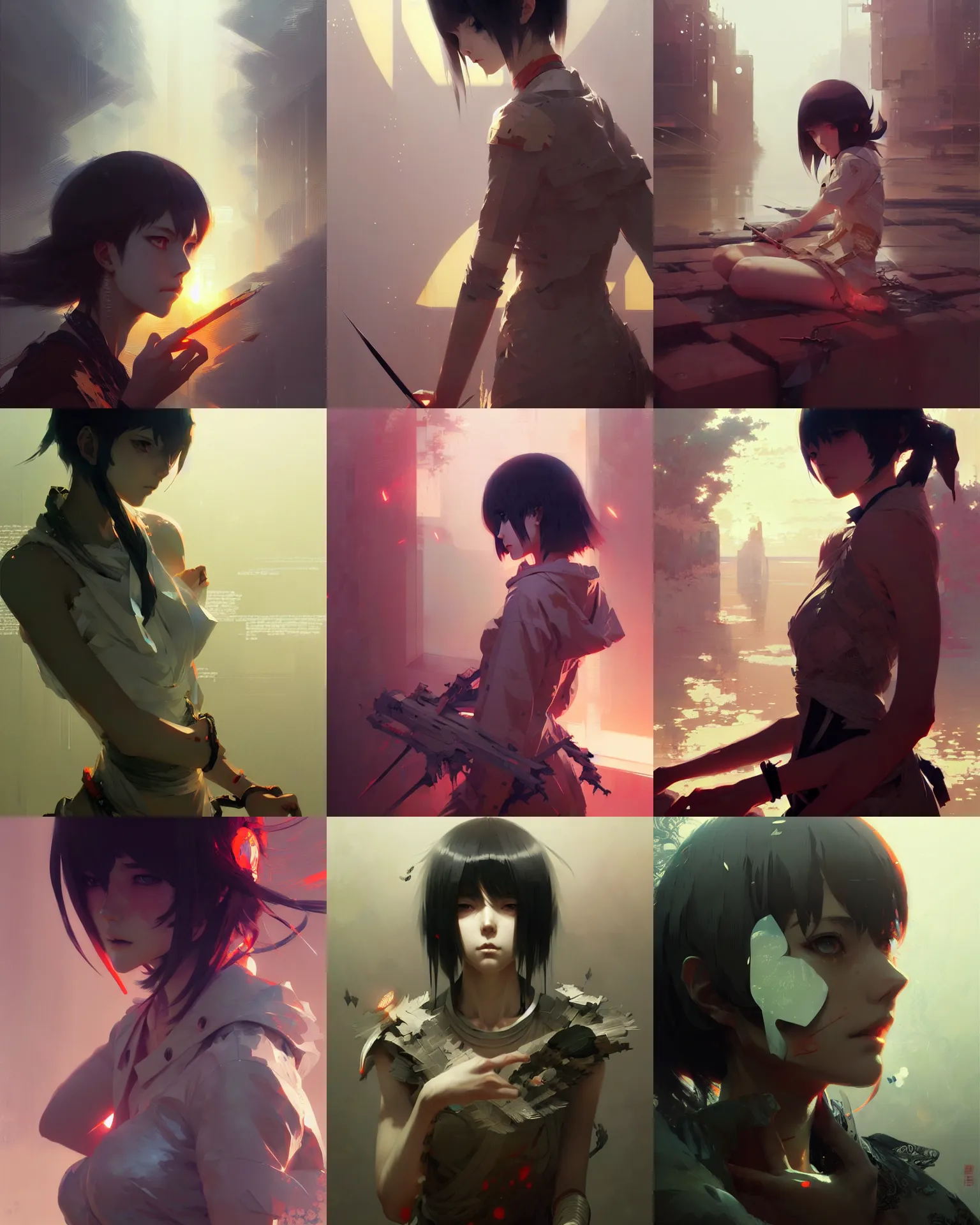 Prompt: anime, intricate, sharp focus, illustration, highly detailed, digital painting, concept art, matte, art by ilya kuvshinov and ruan jia and wlop and greg rutkowski, masterpiece
