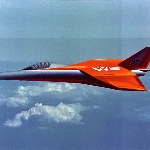 Prompt: an x - 2 0 dyna - soar in flight