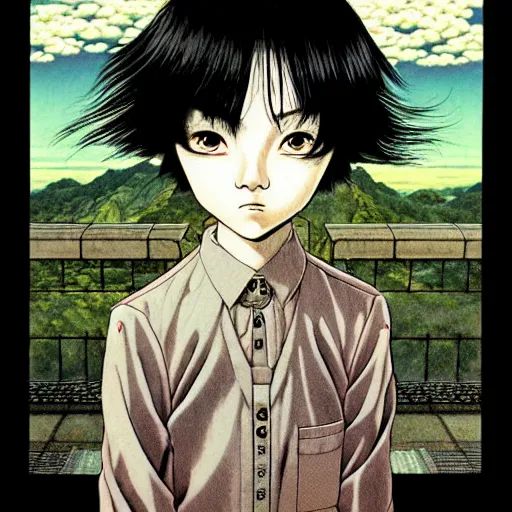 Image similar to prompt : portrait of sega character painted in miyazaki color style drawn by katsuhiro otomo and takato yamamoto, inspired by fables, china doll face, smooth face feature, intricate oil painting, high detail, sharp high detail, manga and anime 2 0 0 0