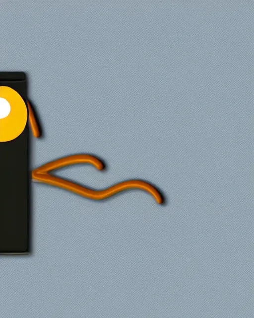 Prompt: clippy from microsoft office, really evil, nightmare photo, hyper realistic