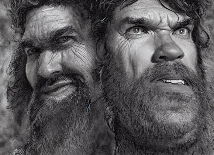 Image similar to a highly detailed caveman portrait of stephen strange, james gurney, james jean