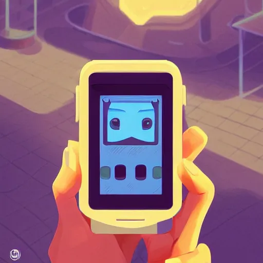 Image similar to face icon stylized minimalist game boy advance, loftis, cory behance hd by jesper ejsing, by rhads, makoto shinkai and lois van baarle, ilya kuvshinov, rossdraws global illumination