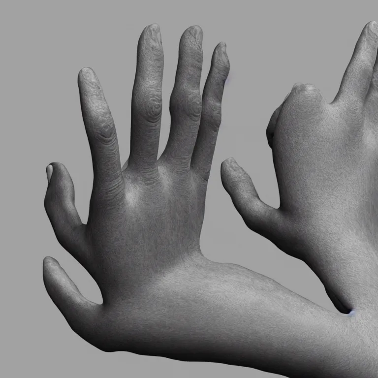 Image similar to Human's hand, photorealism, detailed, five fingers, photograph, award winner, 4k, render, unrealengine