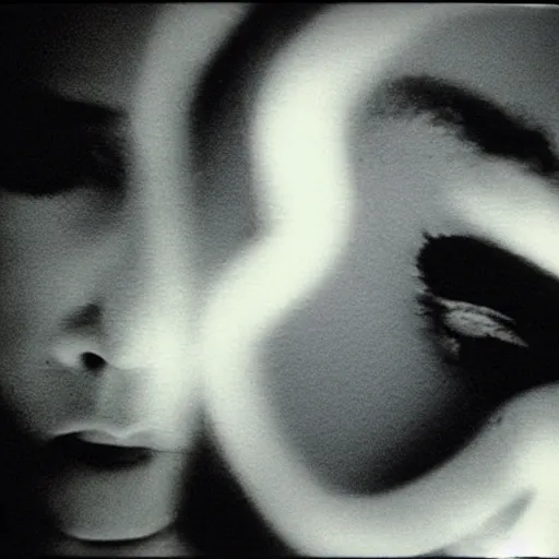 Image similar to ghost, polaroid, by jamel shabbaz, gregg araki, daido moriyama