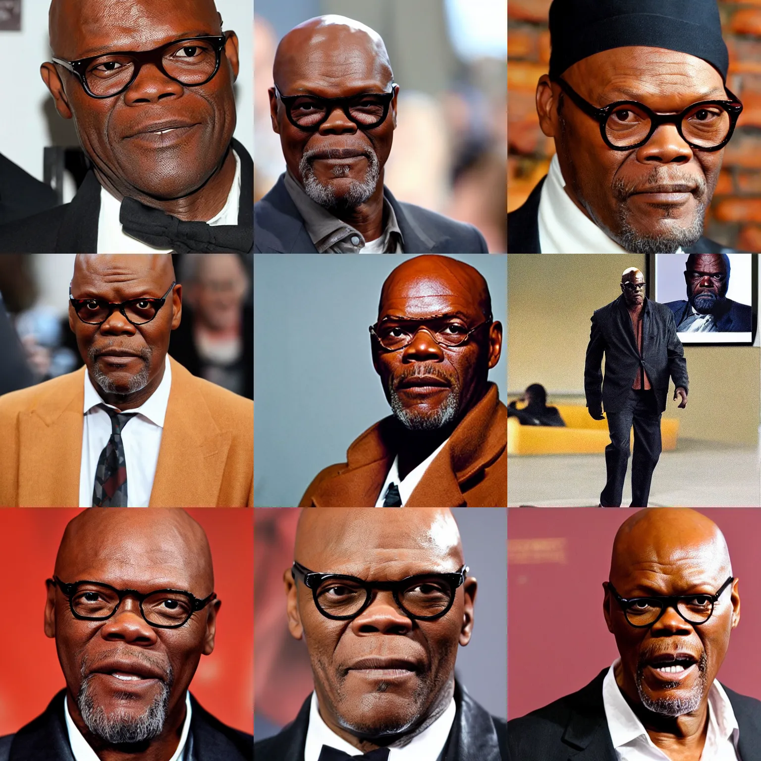 Prompt: ginger samuel l jackson