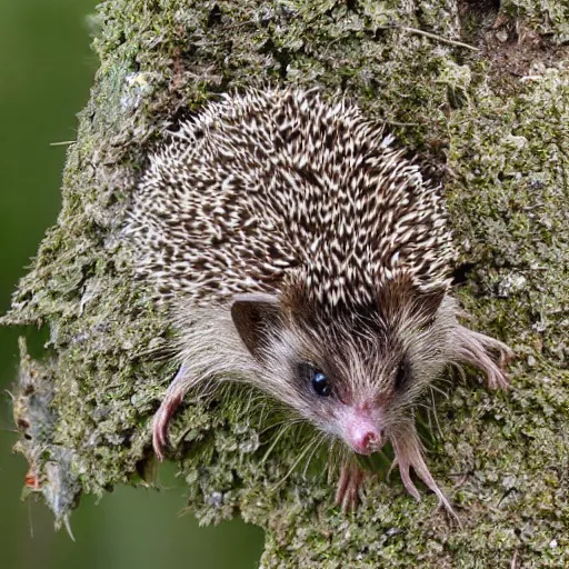 Image similar to hedgehogspider