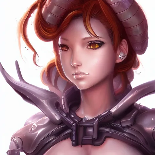 Prompt: portrait of sarah kerrigan, anime fantasy illustration by tomoyuki yamasaki, kyoto studio, madhouse, ufotable, trending on artstation